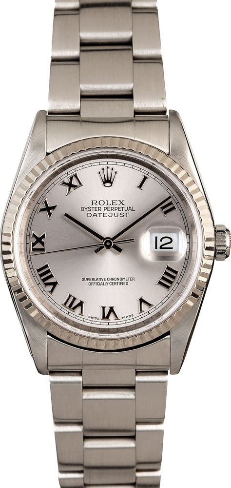 rolex oyster perpetual datejust model 16234|rolex datejust 16233 value.